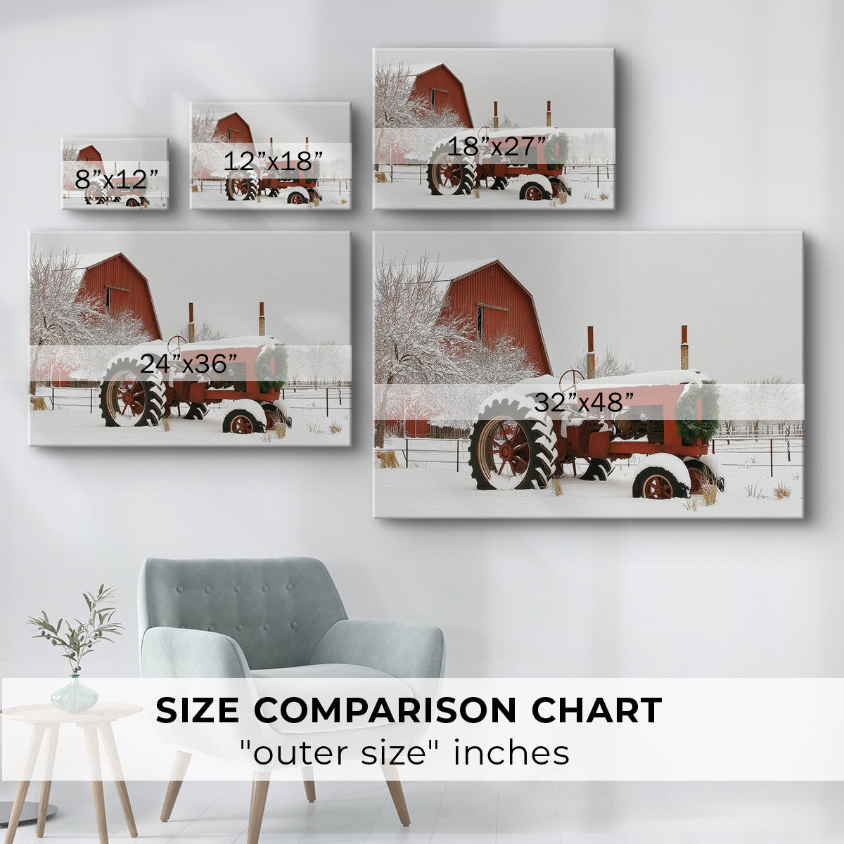 Snowwhite Night Carol - Canvas Art Print