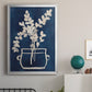 Vessel on Indigo I - Modern Framed Canvas Print