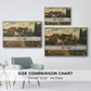 Garden of a Florist (The Flower Garden), 1864 - Floater Framed Canvas Print