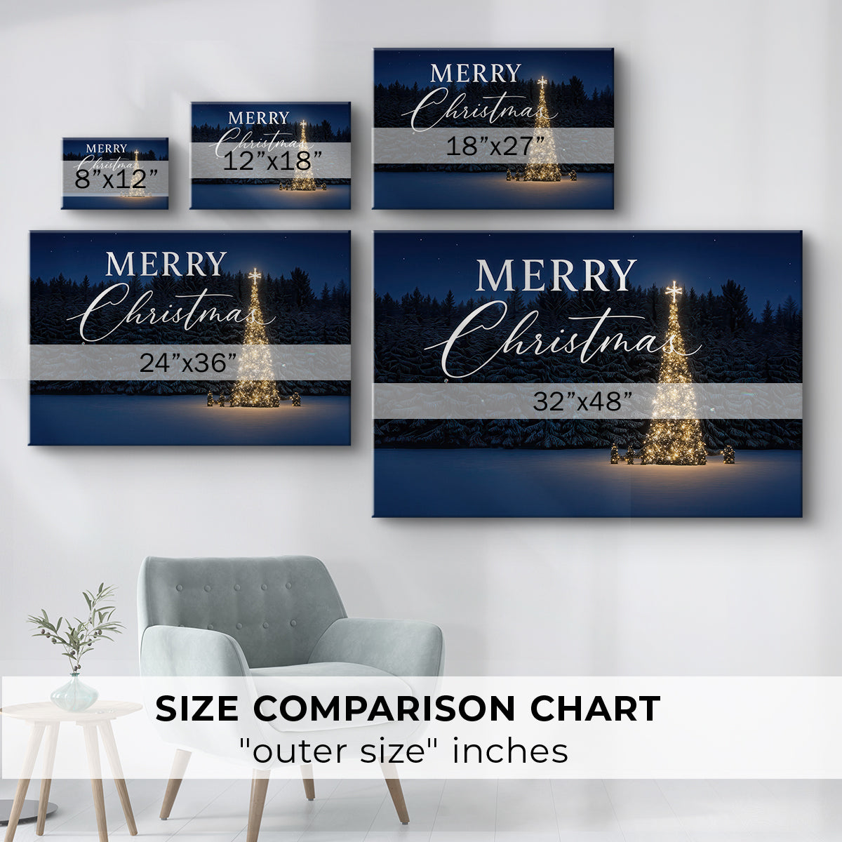 Stillwater Blessing of Candle - Canvas Art Print
