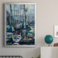 Edmonds Marina - Modern Framed Canvas Print