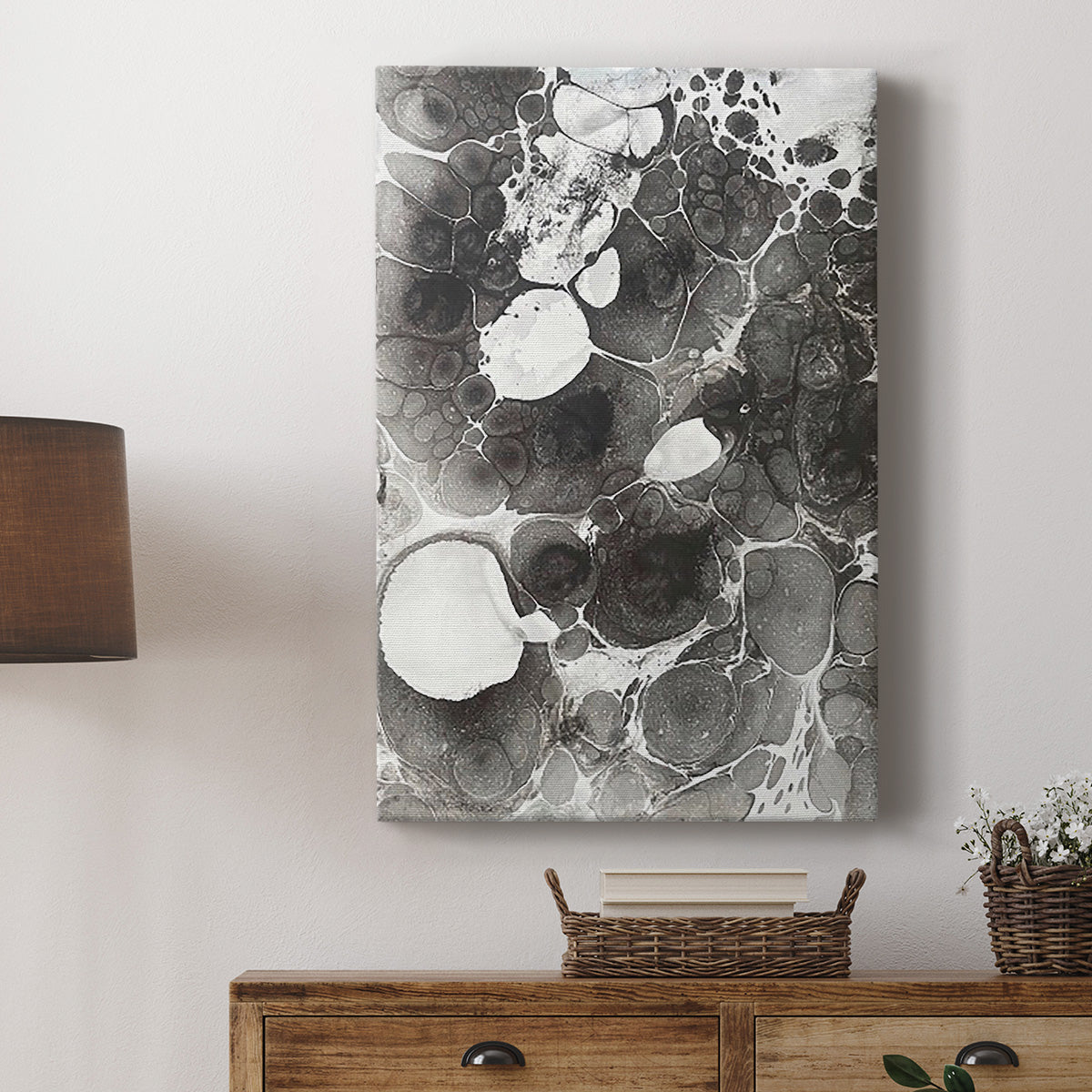 Marbling IV - Canvas Art Print