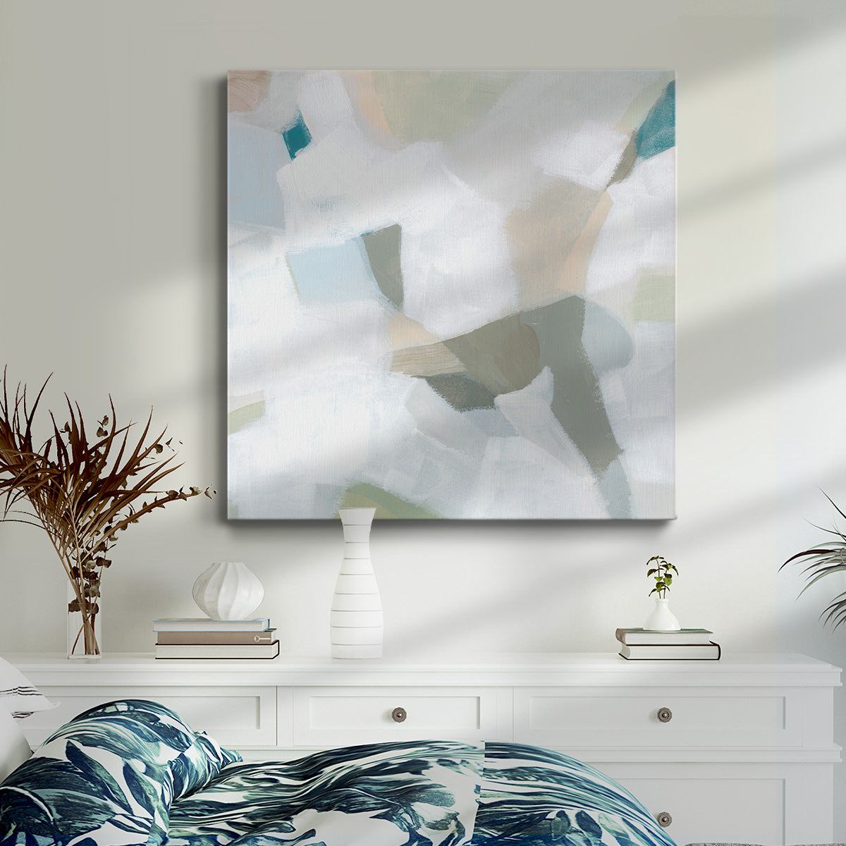 Muted Mosaic II - Canvas Art Print