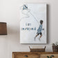 Boy Flying Kite Premium Gallery Wrapped Canvas - Ready to Hang