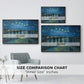 Starry Night Over the Rhône, 1888 - Floater Framed Canvas Print
