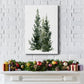 Simple Evergreens I - Gallery Wrapped Canvas