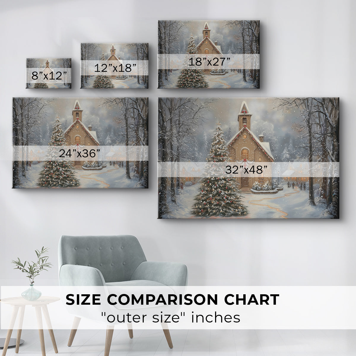 Quiet Skies Whisper - Canvas Art Print