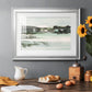Turquoise Marsh II - Modern Framed Art Print