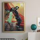 Night Out IV - Modern Framed Canvas Print