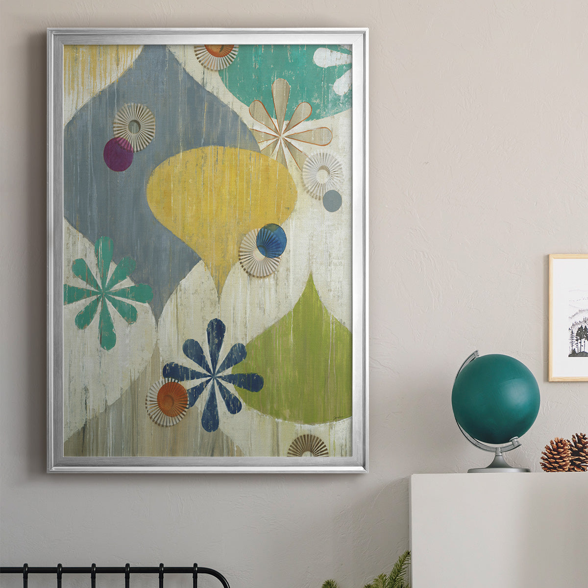 Asterisk - Modern Framed Canvas Print
