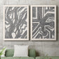 Dots and Dashes I - Premium Framed Canvas 2 Piece Set - Ready to Hang