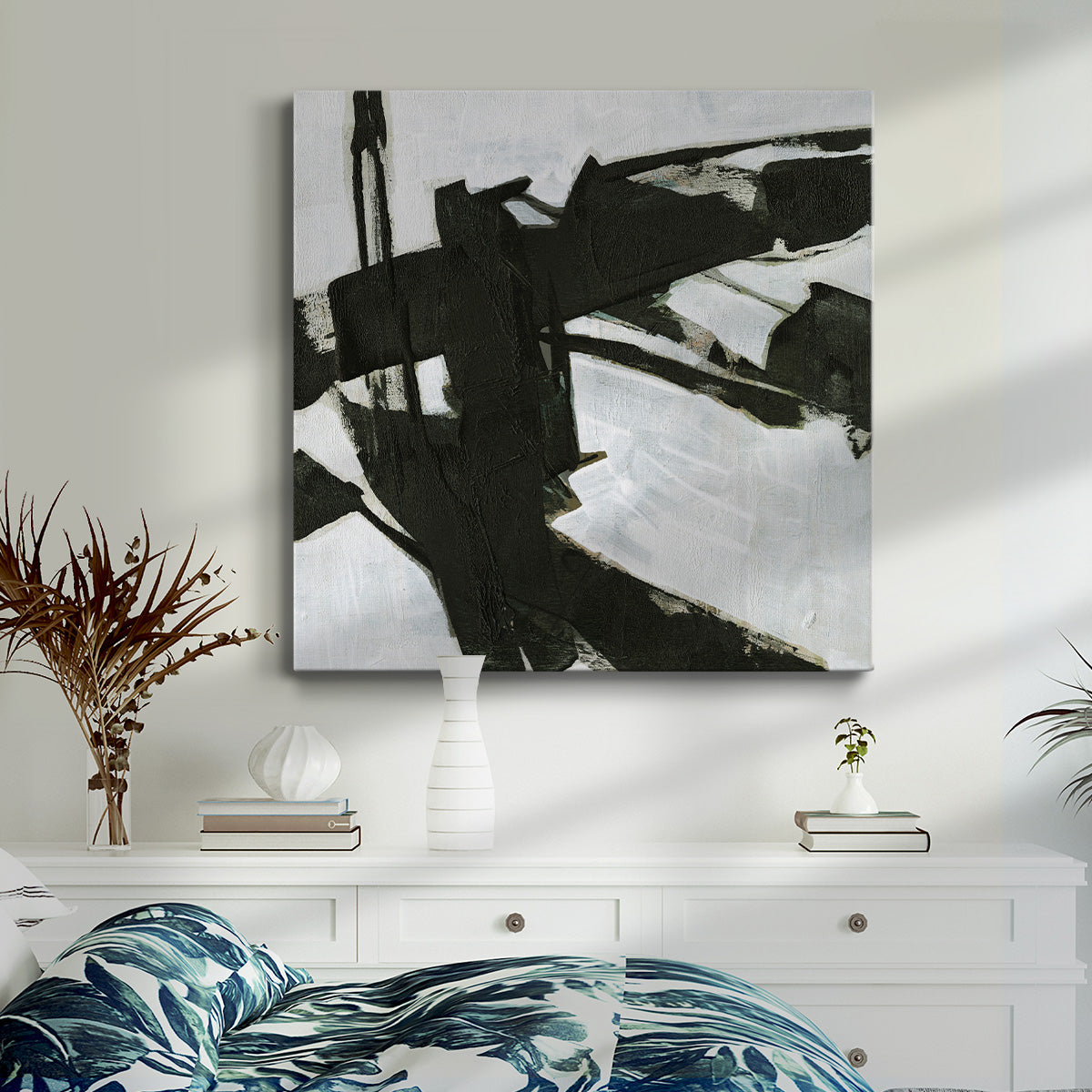 Ode an Kline I - Canvas Art Print