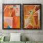 Primary Connection V - Premium Framed Canvas 2 Piece Set - Ready to Hang