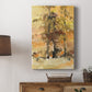 Fall Foliage Watercolor I Premium Gallery Wrapped Canvas - Ready to Hang