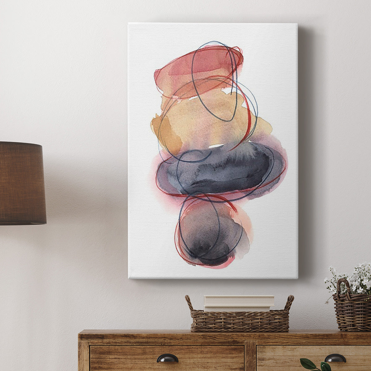 Balancing Act I Premium Gallery Wrapped Canvas - Ready to Hang