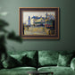 Place de Clichy - Ornate Framed Canvas Print