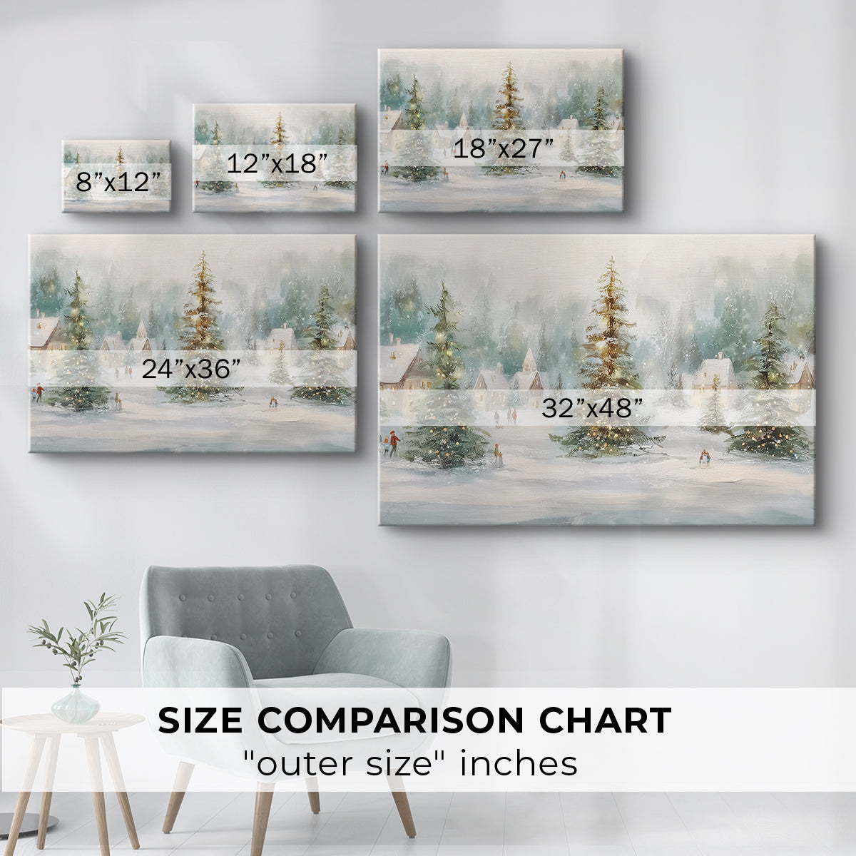Snowwhite Whisper of Star - Canvas Art Print