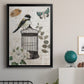 Vintage Menagerie I - Modern Framed Canvas Print