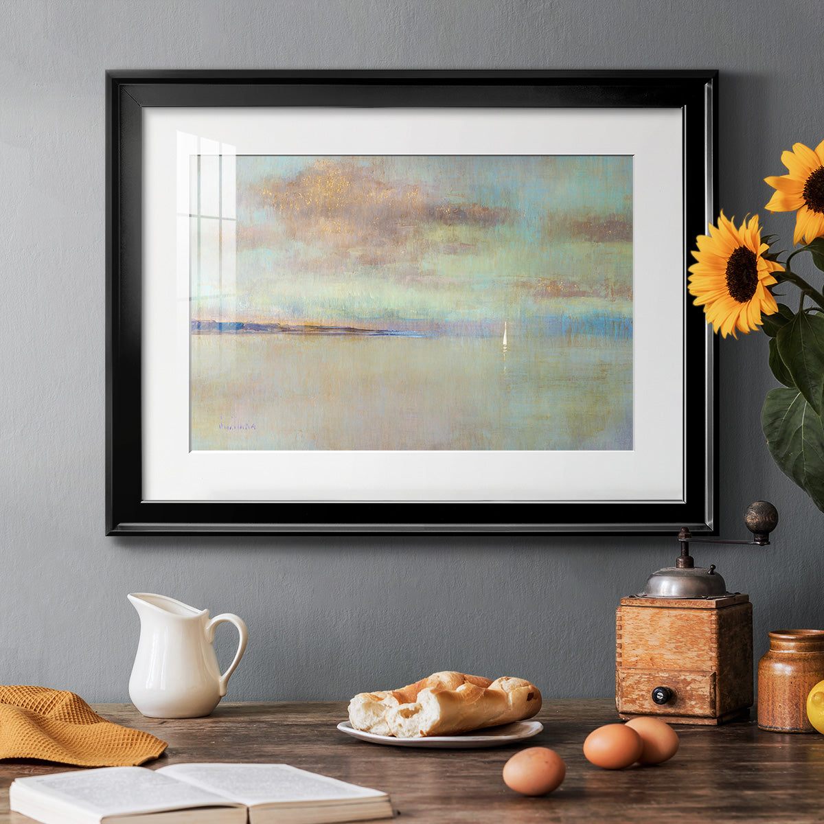 August Morning Premium Framed Print - Ready to Hang