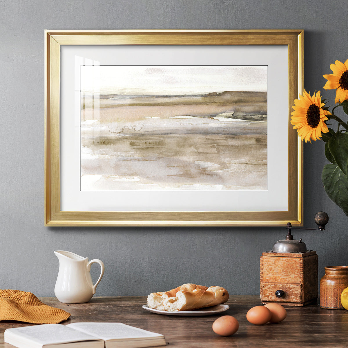 Sunset Bay Premium Framed Print - Ready to Hang