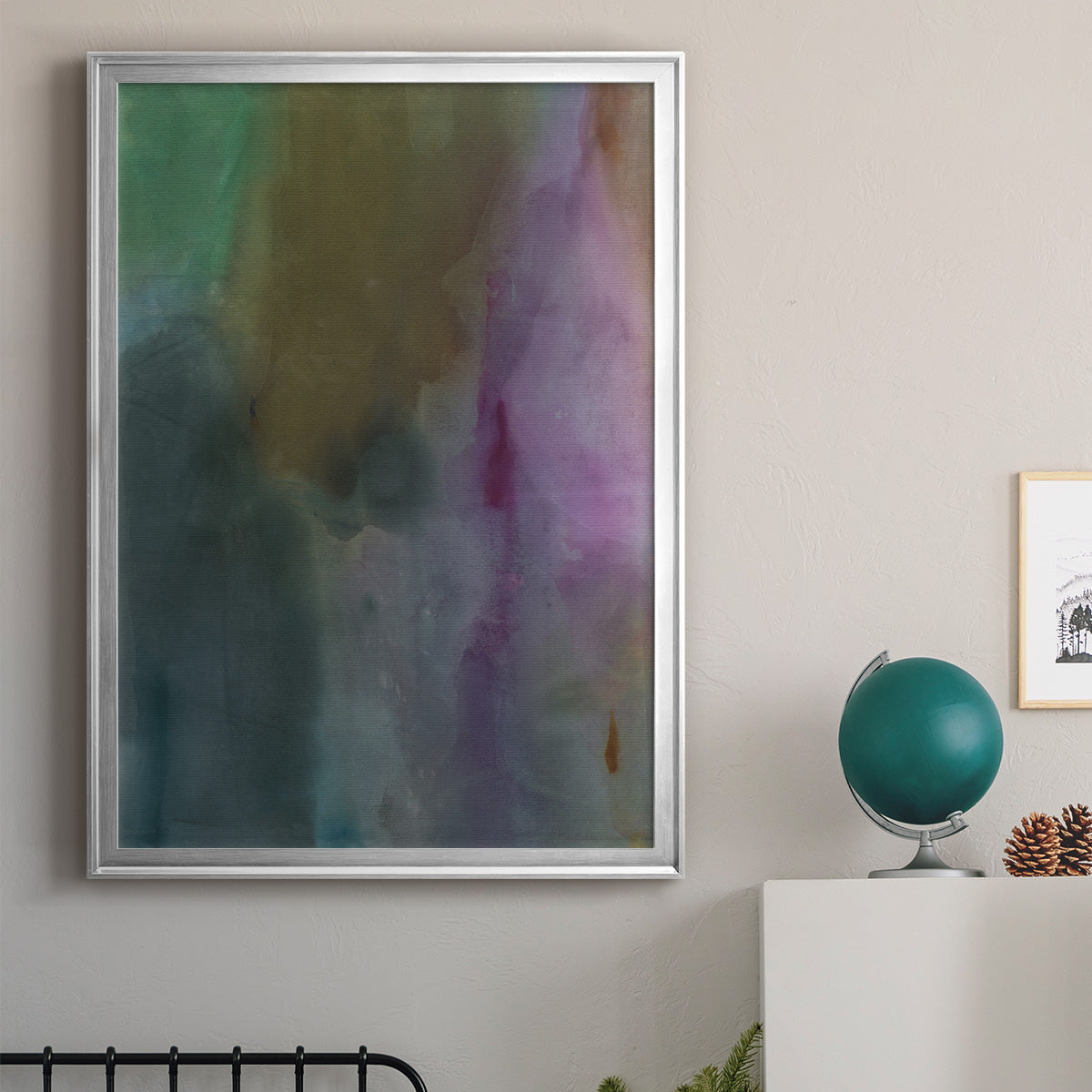 Simple Yet Affecting - Modern Framed Canvas Print