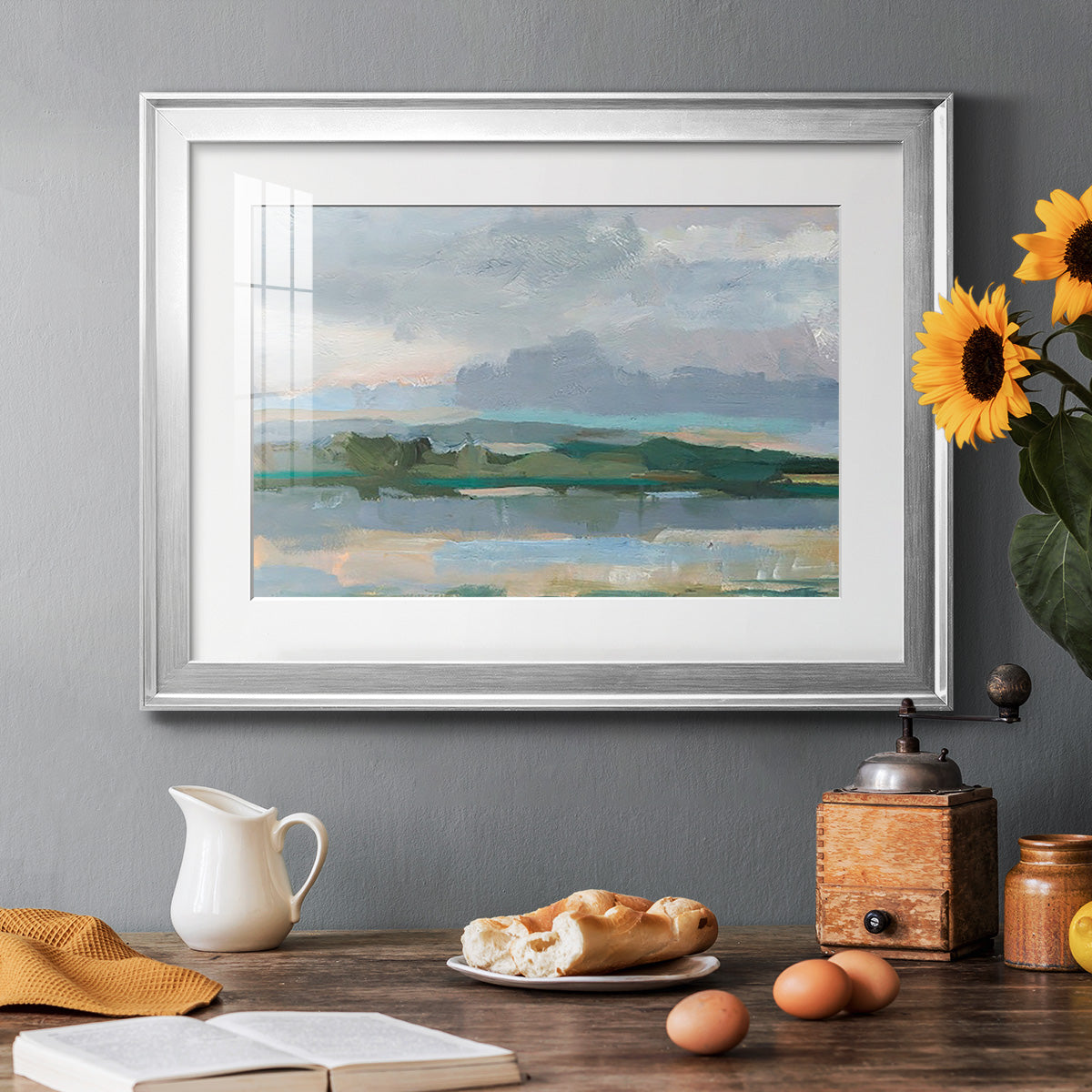 Twilight Vista Study II Premium Framed Print - Ready to Hang