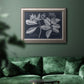 Foliage on Navy V Premium Framed Canvas- Ready to Hang