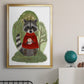 Hot Chocolate Raccoon - Modern Framed Canvas Print