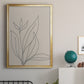 Neutral Lines I - Modern Framed Canvas Print