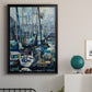 Edmonds Marina - Modern Framed Canvas Print