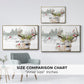 Holiday Deer Collection A - Floater Framed Canvas Print