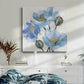 Azure Peony II-Premium Gallery Wrapped Canvas - Ready to Hang