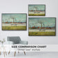 Factories at Clichy, 1887 - Floater Framed Canvas Print