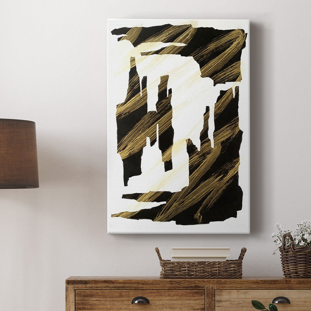 Onyx Obelisks II - Canvas Art Print