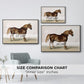 A Cart-Horse - Floater Framed Canvas Print