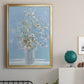 Cherry Blossom Arrangement - Modern Framed Canvas Print