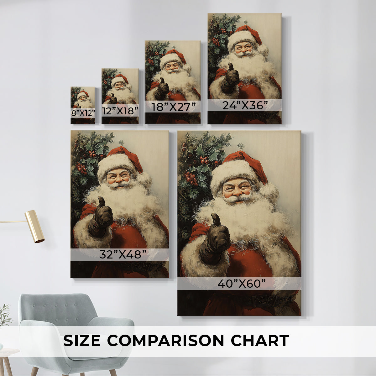 Candlelit Carol - Canvas Art Print