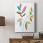 Color Pop Leaves III - Canvas Art Print