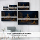 Eve of Soft Linen Candle - Canvas Art Print