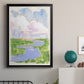 Low Country River Vista I - Modern Framed Canvas Print