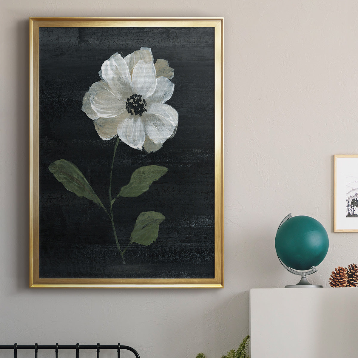Country Botanical I - Modern Framed Canvas Print