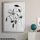 Wild Clematis II - Modern Framed Canvas Print