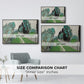 Landscape with Cypresses and Olive Trees near Nice, c. 1918 - Floater Framed Canvas Print