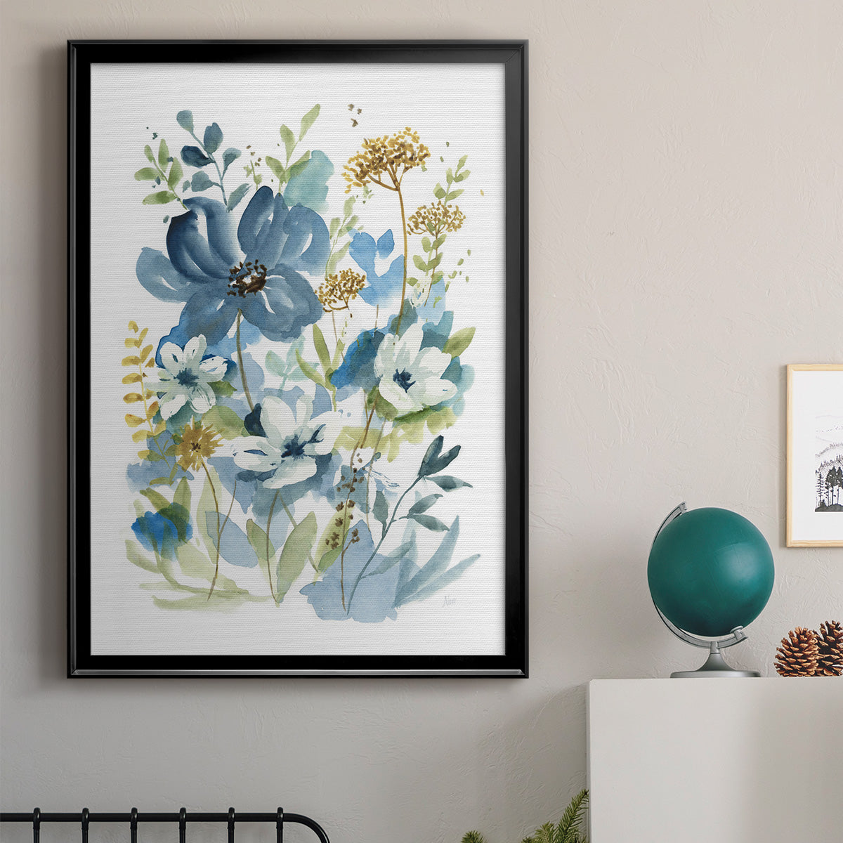 Wild Medley I - Modern Framed Canvas Print