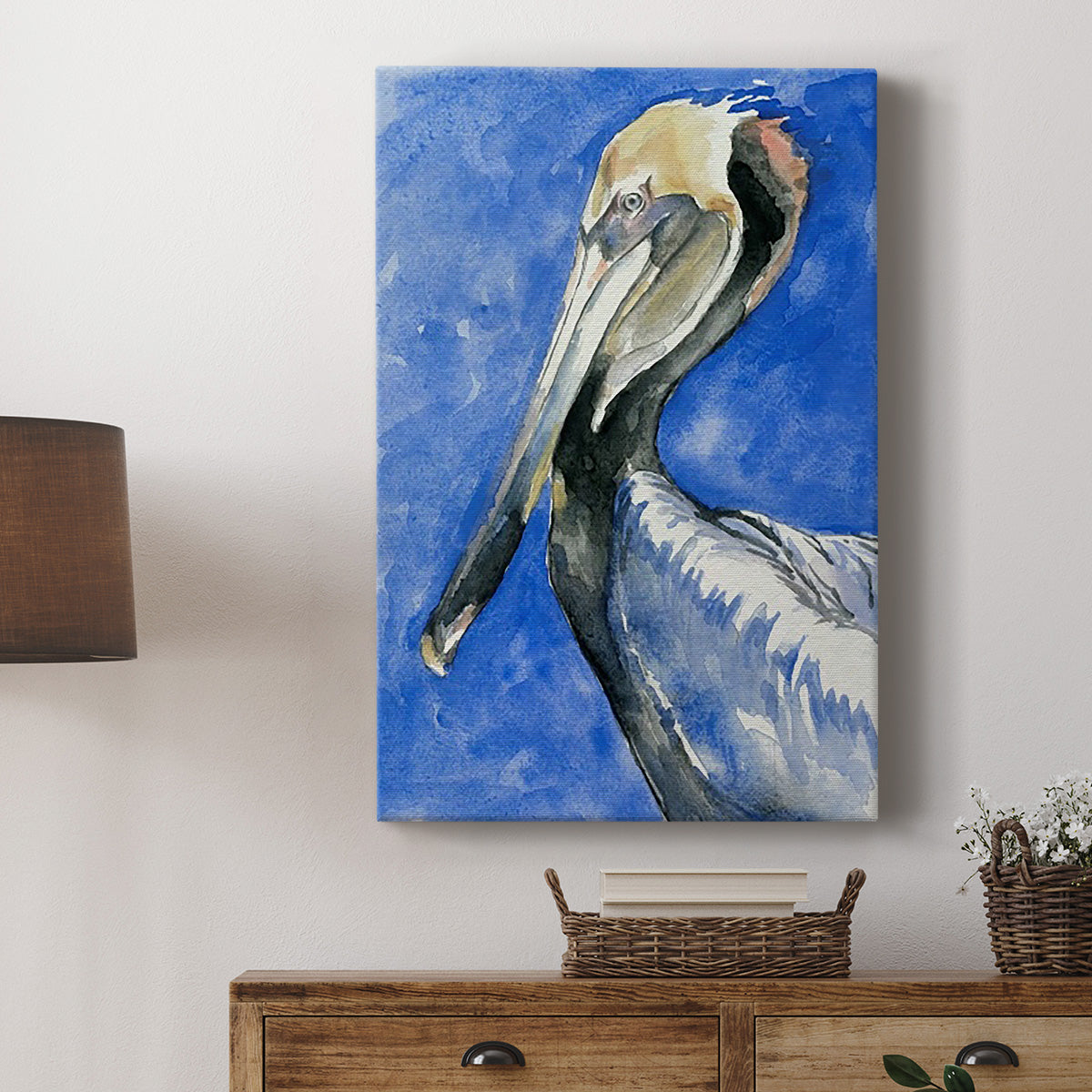 Pelican Pool II Premium Gallery Wrapped Canvas - Ready to Hang