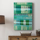 Teal Pattern I - Canvas Art Print