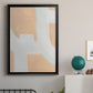 Neutral Winding Paths II - Modern Framed Canvas Print