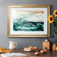 Sea Foam Flow I - Modern Framed Art Print
