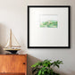 Green Mist Vista II Premium Framed Print Double Matboard