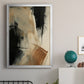 Baked Paintstrokes V - Modern Framed Canvas Print